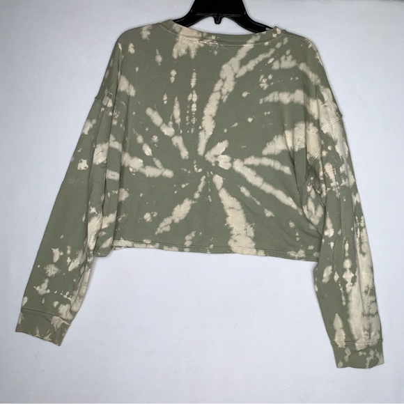 Blank Paige Cropped Tie Dye Sweatshirt Size M - Picture 3 of 7